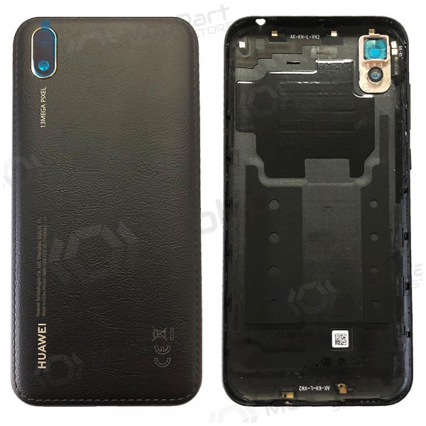 Huawei Y5 2019 aizmugurējais baterijas vāciņš (melns) (Midnight Black) (lietots grade B, oriģināls) Huawei Y5 2019 aizmugurējais baterijas vāciņš (melns) (Midnight Black) (lietots grade B, oriģināls)