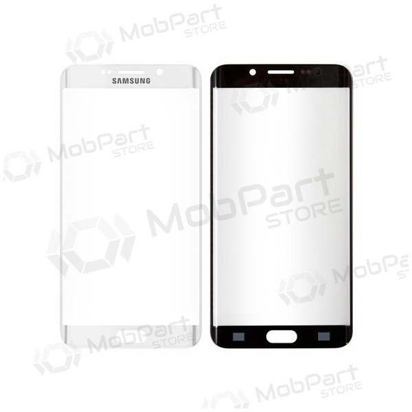 Samsung G928 Galaxy S6 Edge Plus Ekrāna stikliņš (balts) (for screen refurbishing)