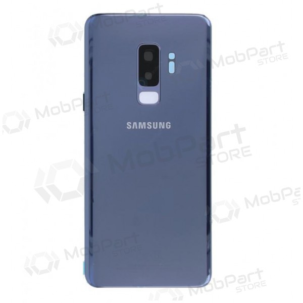 Samsung G965F Galaxy S9 Plus aizmugurējais baterijas vāciņš zils (Coral Blue) (lietots grade A, oriģināls)