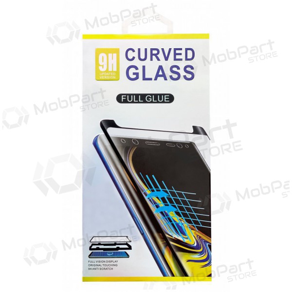Samsung G960 Galaxy S9 ekrāna aizsargstikls "9D Curved Full Glue" Samsung G960 Galaxy S9 ekrāna aizsargstikls "9D Curved Full Glue"