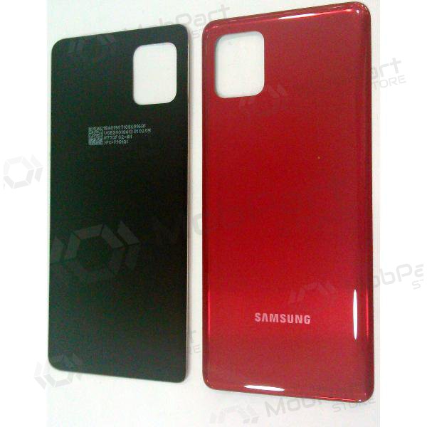Samsung N770 Galaxy Note 10 Lite aizmugurējais baterijas vāciņš sarkans (Aura Red)