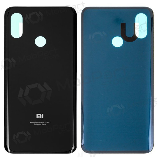 Xiaomi Mi 8 aizmugurējais baterijas vāciņš (melns)