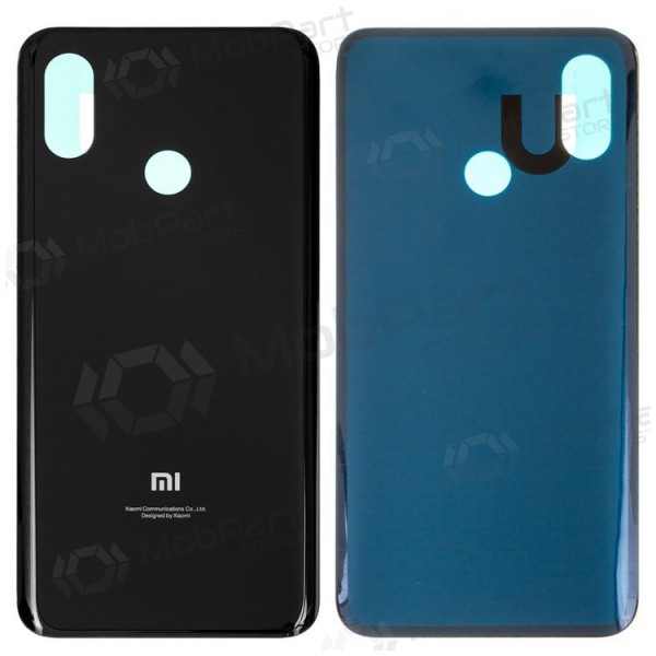Xiaomi Mi 8 aizmugurējais baterijas vāciņš (melns) Xiaomi Mi 8 aizmugurējais baterijas vāciņš (melns)