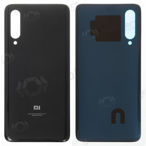 Xiaomi Mi 9 aizmugurējais baterijas vāciņš (melns)