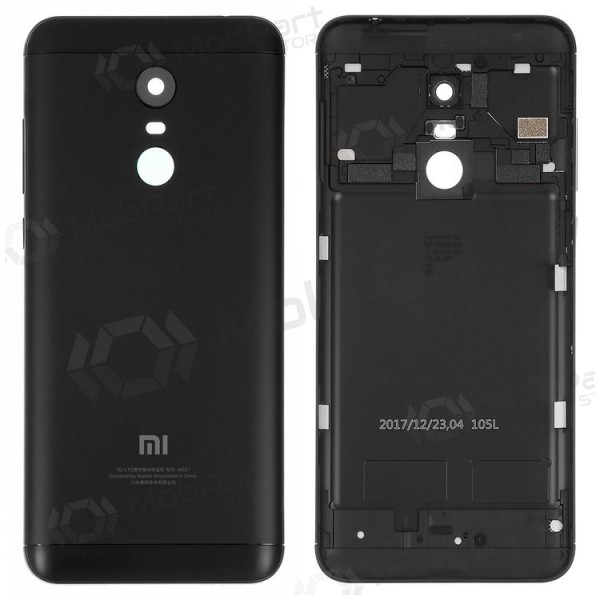 Xiaomi Redmi 5 Plus aizmugurējais baterijas vāciņš (melns)