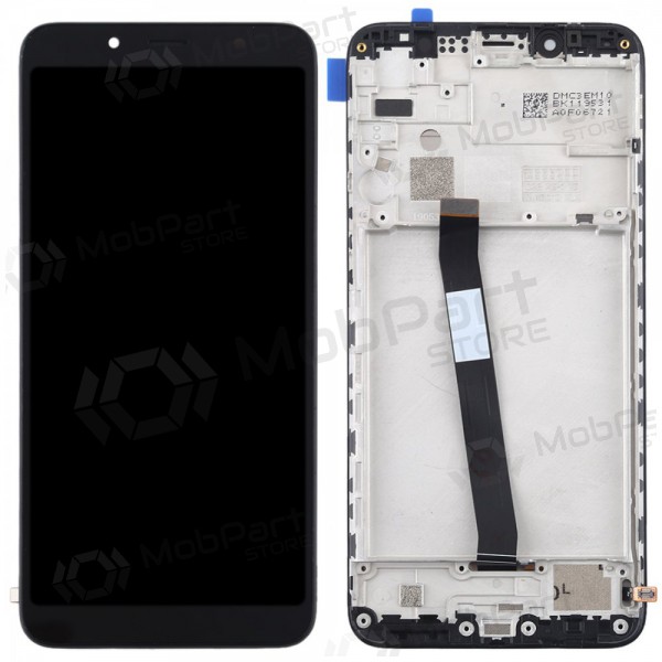 Xiaomi Redmi 7A ekrāns (melns) (ar rāmīti)