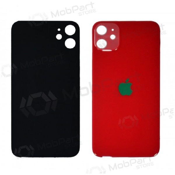 Apple iPhone 11 aizmugurējais baterijas vāciņš (sarkans)