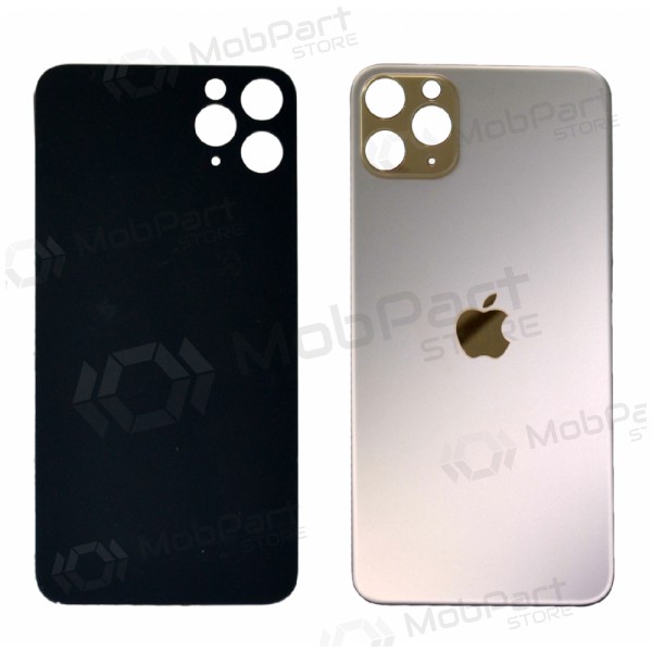 Apple iPhone 11 Pro Max aizmugurējais baterijas vāciņš (zelta)