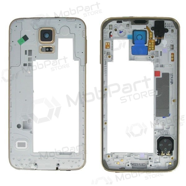 Samsung G900F Galaxy S5 iekšējais korpuss (zelta)