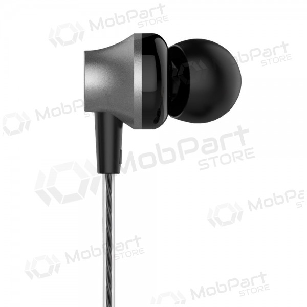Brīvroku aprīkojums Devia Metal In-Ear 3,5mm (melna) Brīvroku aprīkojums Devia Metal In-Ear 3,5mm (melna)
