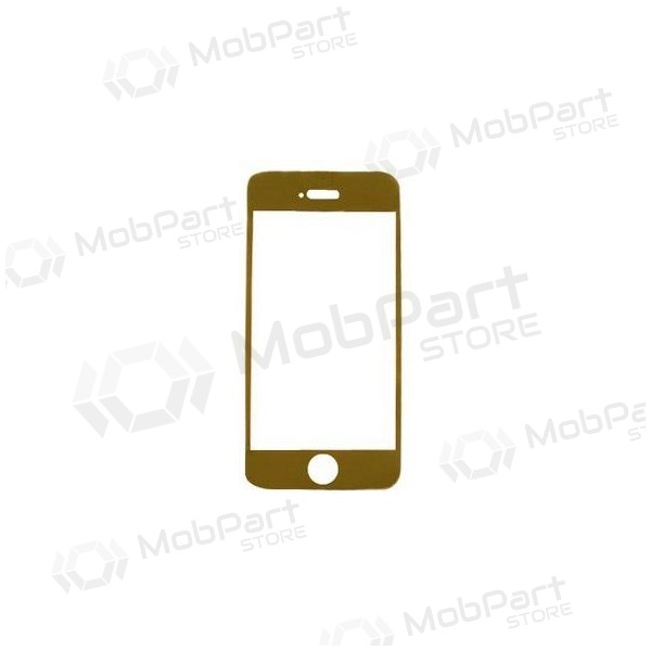 Apple iPhone 4 Ekrāna stikliņš (zelta) (for screen refurbishing) Apple iPhone 4 Ekrāna stikliņš (zelta) (for screen refurbishing)