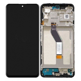 Xiaomi Poco M4 Pro 5G / Redmi Note 11S 5G / Redmi Note 11T 5G ekrāns (melns) (ar rāmīti) (service pack) (oriģināls)