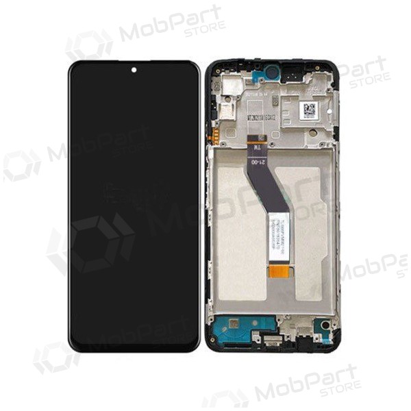 Xiaomi Poco M4 Pro 5G / Redmi Note 11S 5G / Redmi Note 11T 5G ekrāns (melns) (ar rāmīti) (service pack) (oriģināls)