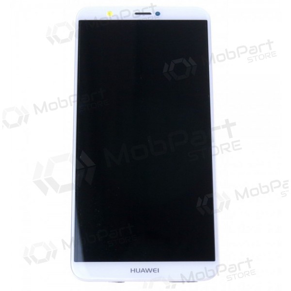 Huawei P Smart 2017 ekrāns (balts) (ar rāmīti un baterija) (service pack) (oriģināls) Huawei P Smart 2017 ekrāns (balts) (ar rāmīti un baterija) (service pack) (oriģināls)