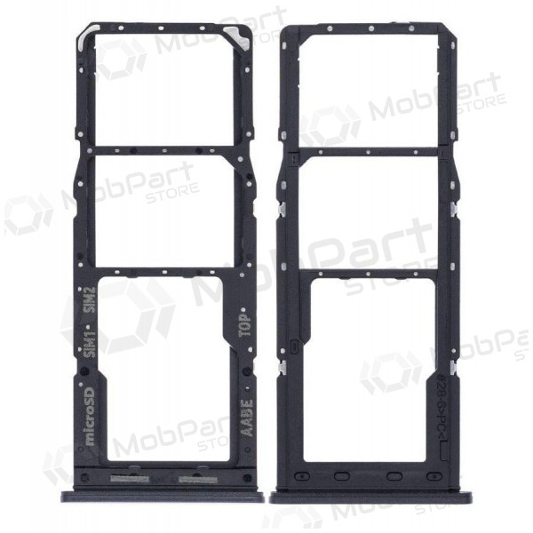 Samsung Galaxy A125 A12 / A127 A12S SIM kartes turētājs (melns) (service pack) (oriģināls) Samsung Galaxy A125 A12 / A127 A12S SIM kartes turētājs (melns) (service pack) (oriģināls)