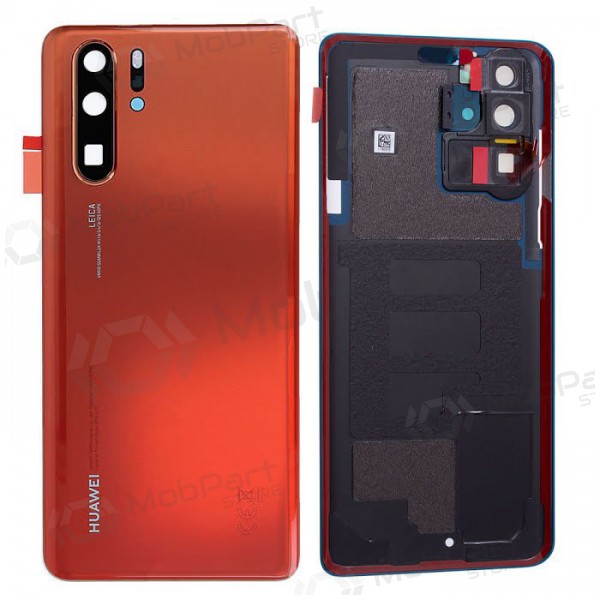 Huawei P30 Pro aizmugurējais baterijas vāciņš sarkans (Amber Sunrise) (lietots grade C, oriģināls)