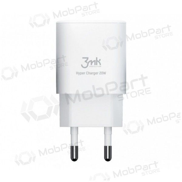 Lādētājs 3MK HyperCharger 20W 1xUSB-C + 1xUSB-A PD/QC