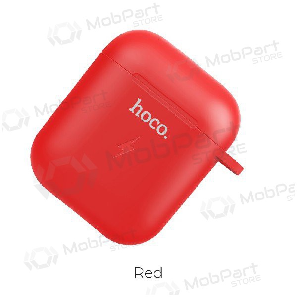 Bezvadu lādētājs HOCO CW22 Airpods (sarkans)