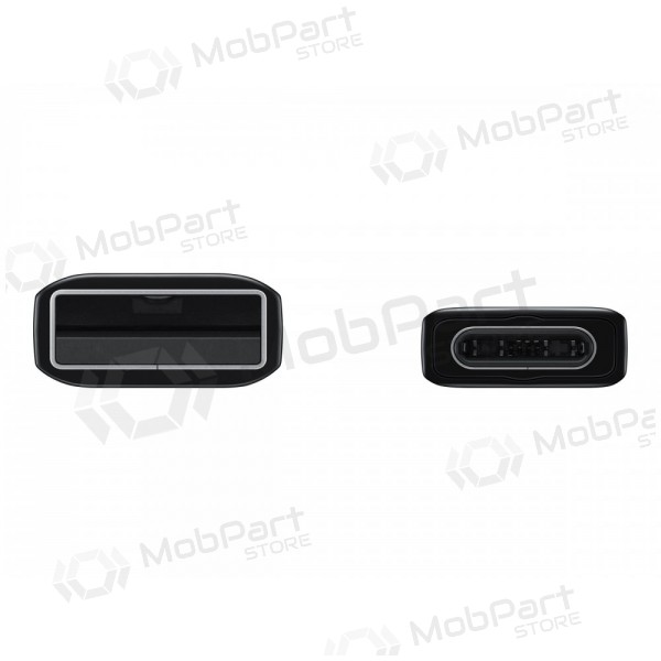 USB kabelis Samsung EP-DG930IBEGWW Type-C 1.5m (with packaging) (melns) (OEM)