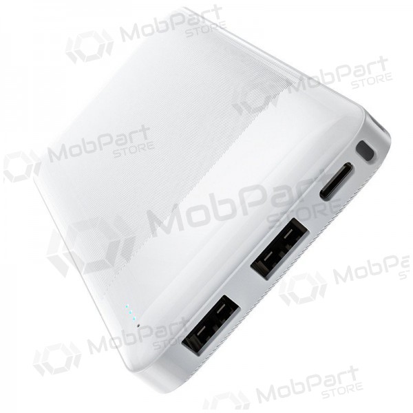 Ārējā baterija Power Bank Hoco J72 10000mAh balta Ārējā baterija Power Bank Hoco J72 10000mAh balta