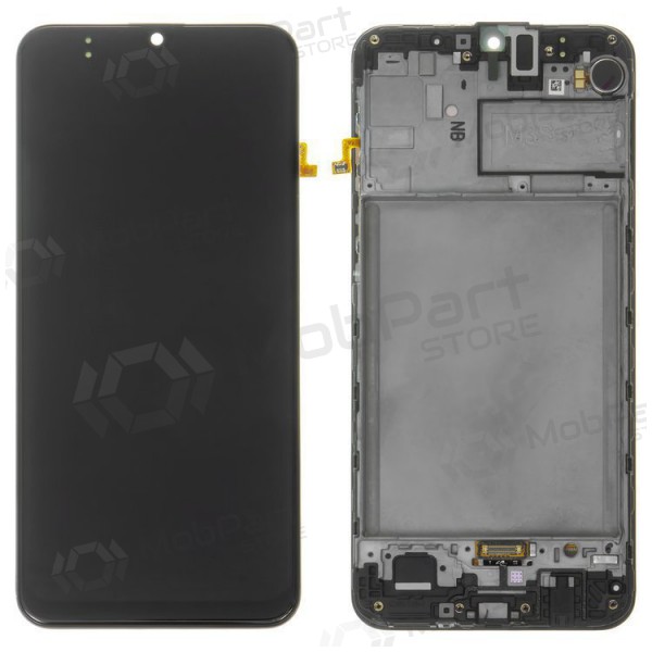 Samsung Galaxy M30s, M21 2020 ekrāns (melns) (ar rāmīti) (oriģināls) Samsung Galaxy M30s, M21 2020 ekrāns (melns) (ar rāmīti) (oriģināls)