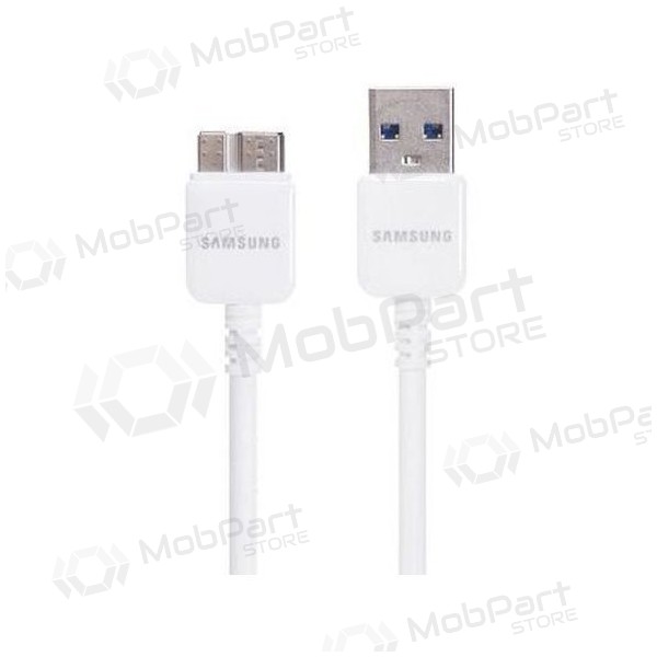 Samsung N9005 / N7200 Note 3 microUSB (ET-DQ10Y0WE) kabelis (balts) (1M) Samsung N9005 / N7200 Note 3 microUSB (ET-DQ10Y0WE) kabelis (balts) (1M)