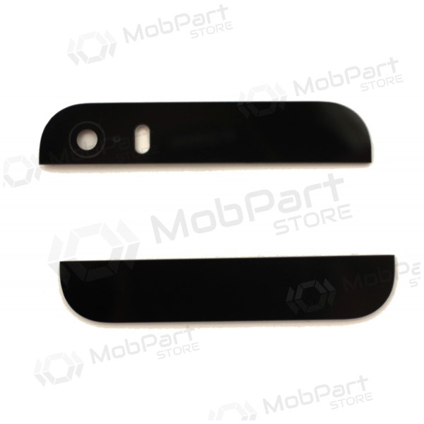 Apple iPhone 5S / iPhone SE kameras stikliņš (melns)
