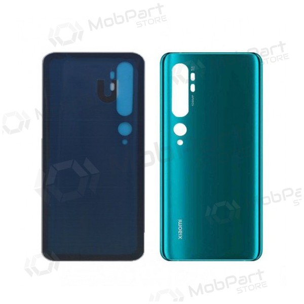 Xiaomi Mi Note 10 aizmugurējais baterijas vāciņš zaļš (Aurora Green)