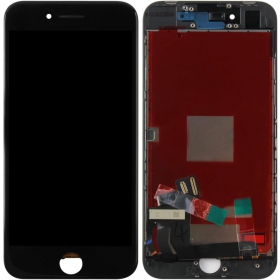 Apple iPhone 8 / SE 2020 / SE 2022 ekrāns (melns) (lietots grade B, oriģināls)