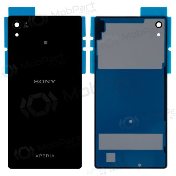 Sony Xperia Z3+ E6553 / Xperia Z4 aizmugurējais baterijas vāciņš (melns)