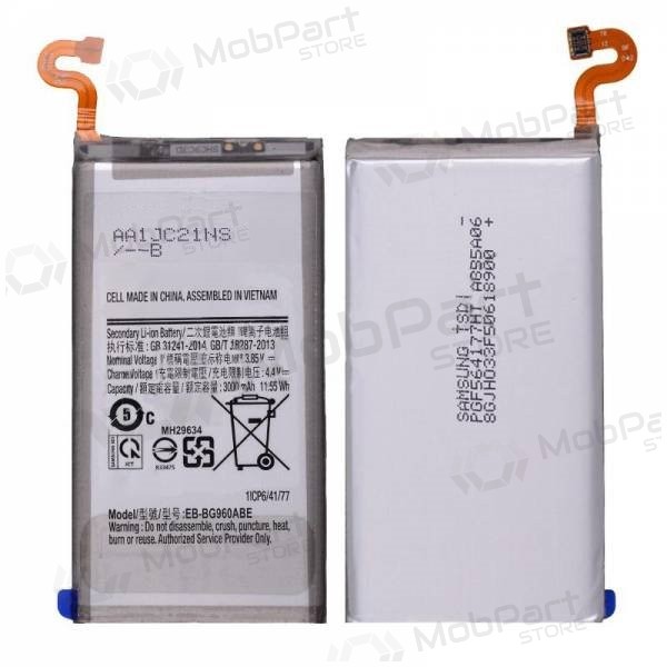 Samsung G960F Galaxy S9 baterija / akumulators (EB-BG960ABE) (3000mAh)