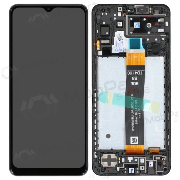 Samsung Galaxy A13 5G ekrāns (melns) (ar rāmīti) (Premium) Samsung Galaxy A13 5G ekrāns (melns) (ar rāmīti) (Premium)