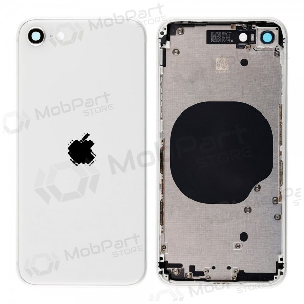 Apple iPhone SE 2020 aizmugurējais baterijas vāciņš (balts) full