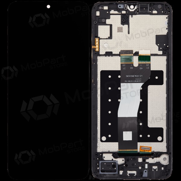Samsung Galaxy A05s ekrāns (melns) (ar rāmīti) (Premium) Samsung Galaxy A05s ekrāns (melns) (ar rāmīti) (Premium)