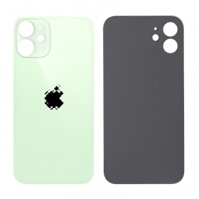 Apple iPhone 12 mini aizmugurējais baterijas vāciņš (zaļš) (bigger hole for camera)