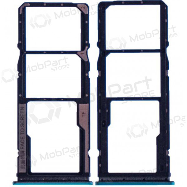 Xiaomi Redmi Note 9 SIM kartes turētājs (zaļš) Xiaomi Redmi Note 9 SIM kartes turētājs (zaļš)