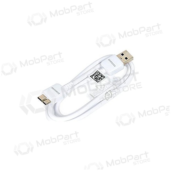 Samsung N9005 / N7200 Note 3 microUSB (ET-DQ11Y1WE) kabelis (balts) (1,5M)