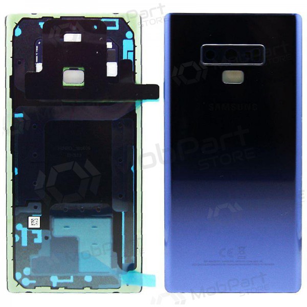 Samsung N960F Galaxy Note 9 aizmugurējais baterijas vāciņš zils (Ocean Blue) (lietots grade C, oriģināls) Samsung N960F Galaxy Note 9 aizmugurējais baterijas vāciņš zils (Ocean Blue) (lietots grade C, oriģināls)