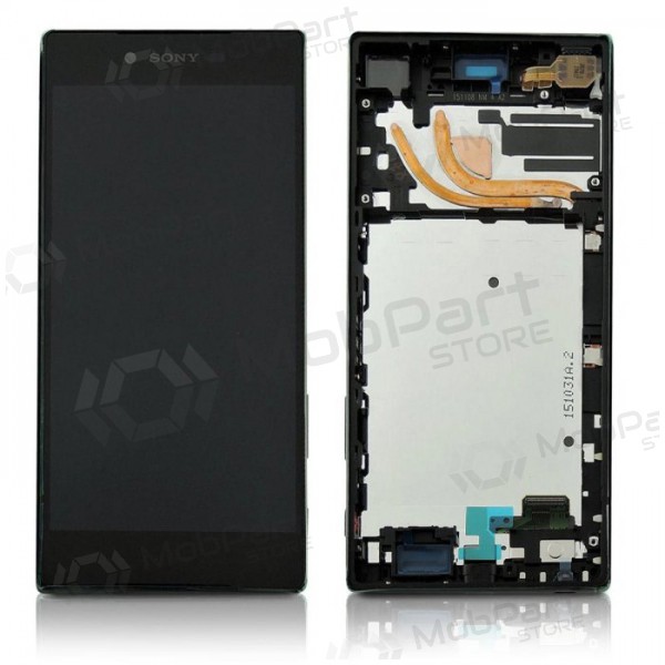 Sony E6853 Xperia Z5 Premium ekrāns (melns) (ar rāmīti) (lietots grade B, oriģināls) Sony E6853 Xperia Z5 Premium ekrāns (melns) (ar rāmīti) (lietots grade B, oriģināls)