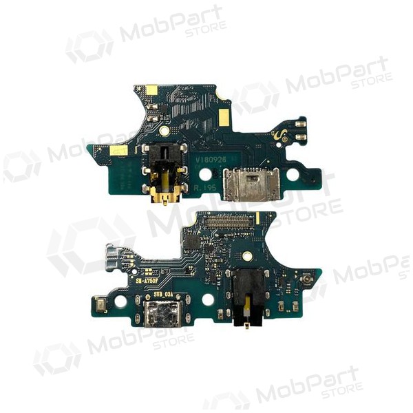 Samsung A750 Galaxy A7 2018 uzlādes ligzda un mikrofona šleife Samsung A750 Galaxy A7 2018 uzlādes ligzda un mikrofona šleife