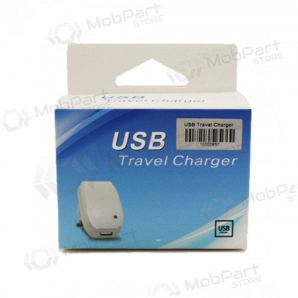 Lādētājs USB balts (0.5A)