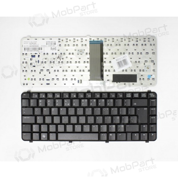 HP Compaq: 6530S, 6535S, 6531S, 6730S, 6735S, UK klaviatūra HP Compaq: 6530S, 6535S, 6531S, 6730S, 6735S, UK klaviatūra