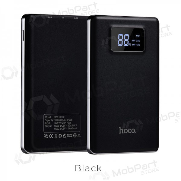 Ārējā baterija Power Bank Hoco B23 10000mAh (melna)