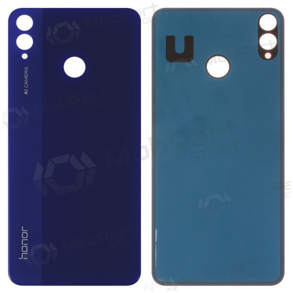 Honor 8X aizmugurējais baterijas vāciņš (zils)