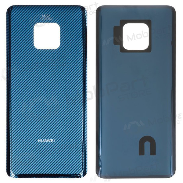 Huawei Mate 20 Pro aizmugurējais baterijas vāciņš zils (Midnight Blue)
