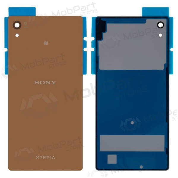 Sony Xperia Z3+ E6553 / Xperia Z4 aizmugurējais baterijas vāciņš (brūns)