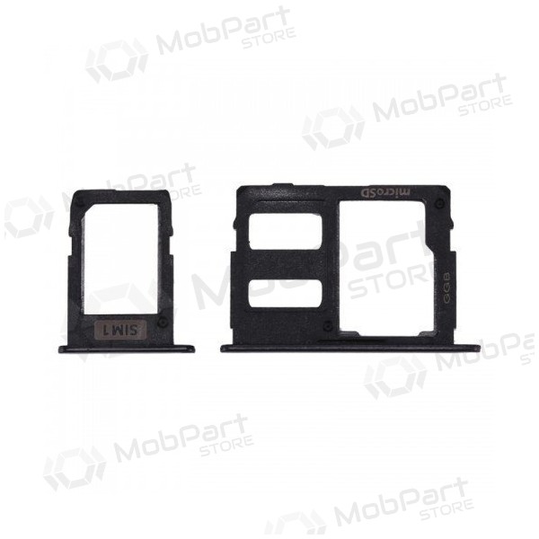 Samsung J330 Galaxy J3 2017 / J530 Galaxy J5 2017 / J730 Galaxy J7 2017 (2gab) SIM kartes turētājs (melns) (oriģināls) Samsung J330 Galaxy J3 2017 / J530 Galaxy J5 2017 / J730 Galaxy J7 2017 (2gab) SIM kartes turētājs (melns) (oriģināls)