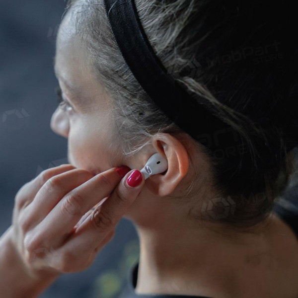 Bezvadu brīvroku aprīkojums 3mk MovePods (balta) Bezvadu brīvroku aprīkojums 3mk MovePods (balta)