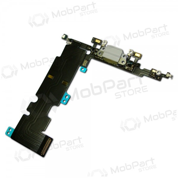 Apple iPhone 8 Plus uzlādes ligzda un mikrofona šleife (šviesiai pelēka) (lietots Grade A, oriģināls) Apple iPhone 8 Plus uzlādes ligzda un mikrofona šleife (šviesiai pelēka) (lietots Grade A, oriģināls)