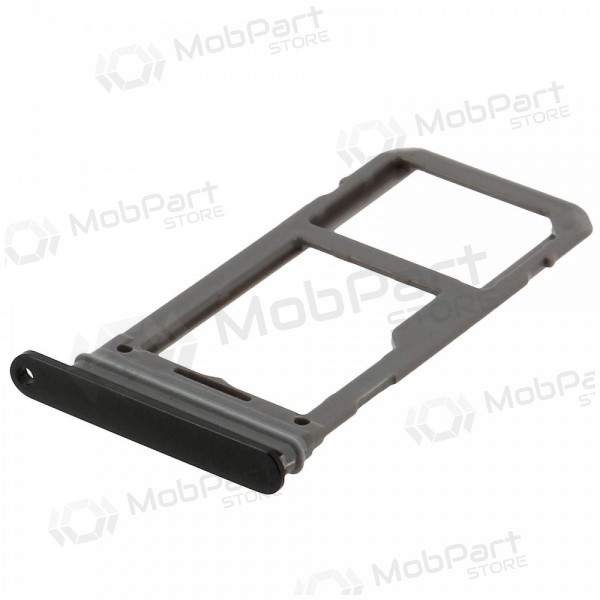 Samsung G950F Galaxy S8 / G955F Galaxy S8+ SIM kartes turētājs (melns) Samsung G950F Galaxy S8 / G955F Galaxy S8+ SIM kartes turētājs (melns)